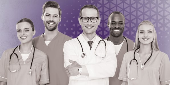 Group of doctors smiling
